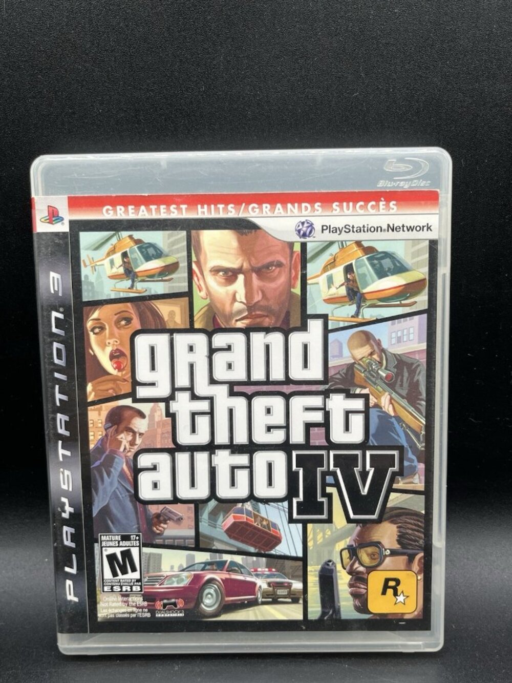 Grand Theft Auto IV PlayStation 3 PS3. Disc And Case Only - Missing Manual ✅